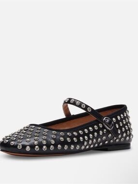 NEW Steve Madden Rhinestone Vinetta-R Mary Jane Flat - Size 10
